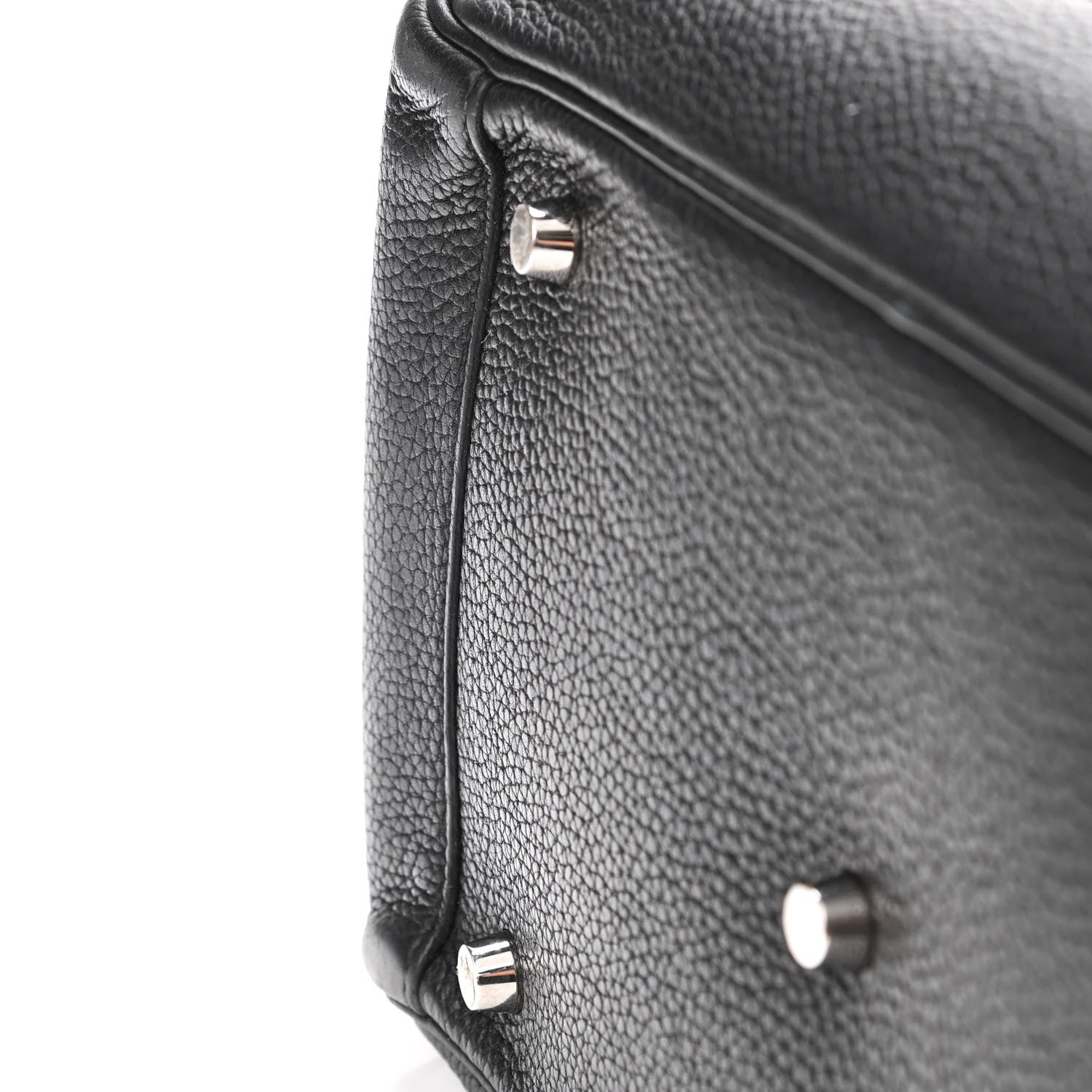 Hermes Taurillon Clemence Verso Lindy 30 Black Toffee 17 of 20