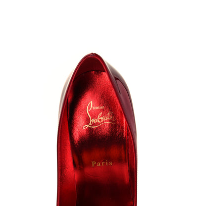 Christian Louboutin Metallic Patent Psychic So Kate 100 Pumps 40.5 Loubi 8 of 10
