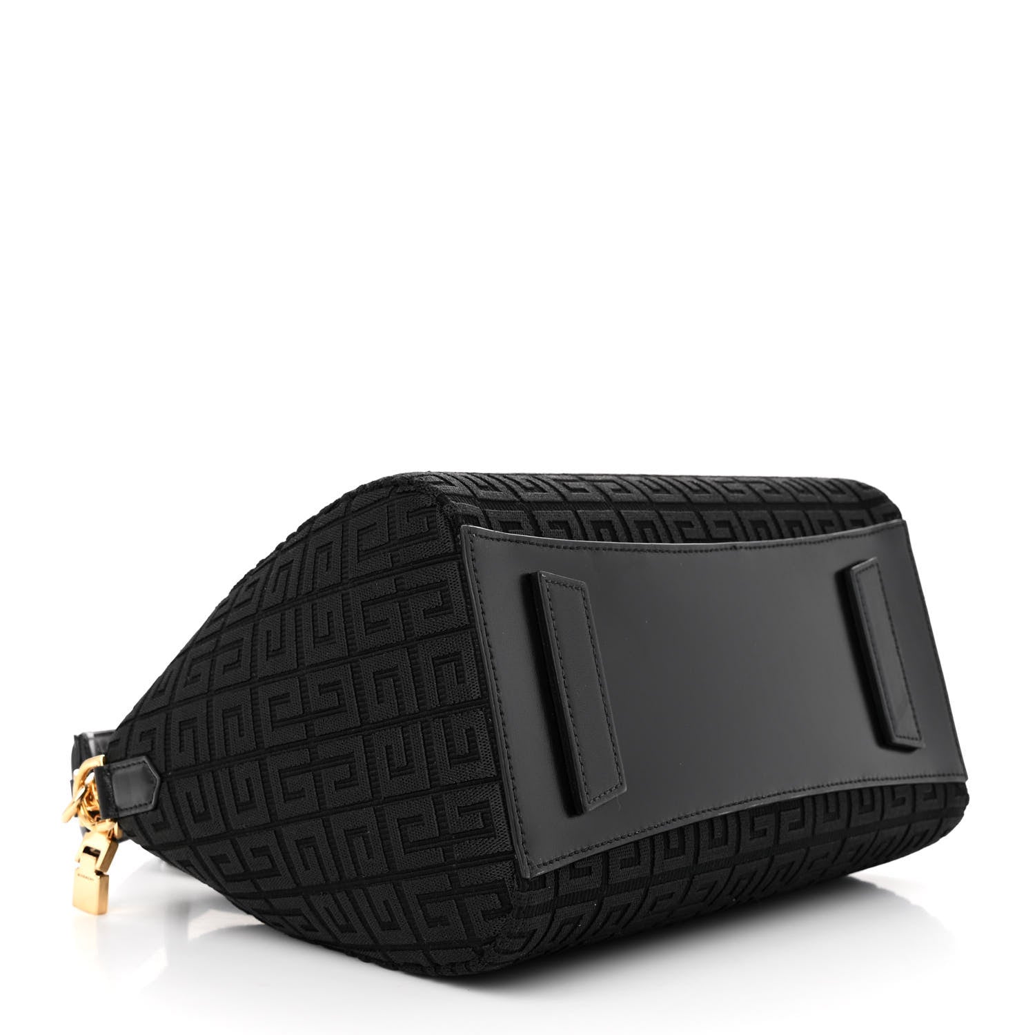 Givenchy Calfskin Jacquard Fabric 4G Small Antigona Black 4 of 13