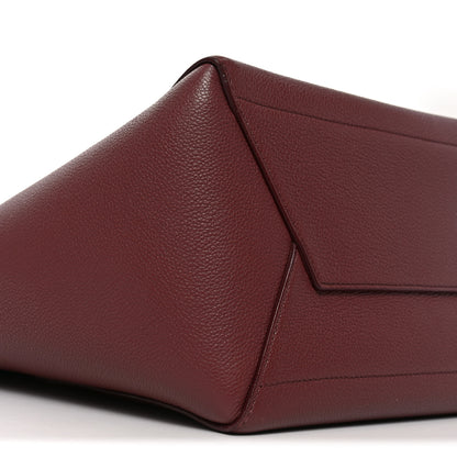 Celine Soft Grained Calfskin Sangle Bucket Bag Light Burgundy 8 of 9