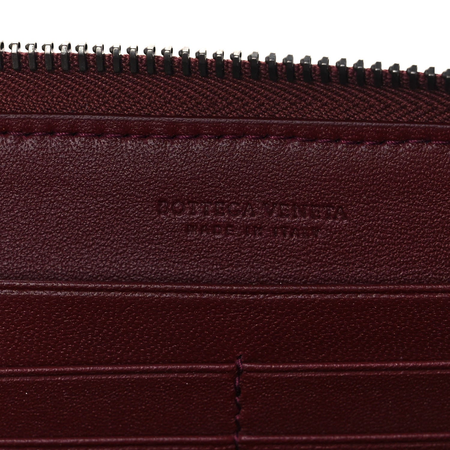 Bottega Veneta Nappa Intrecciato Zip Around Wallet Opera Pink 6 of 12