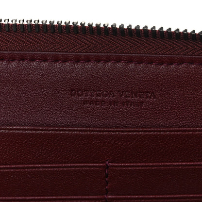 Bottega Veneta Nappa Intrecciato Zip Around Wallet Opera Pink 6 of 12