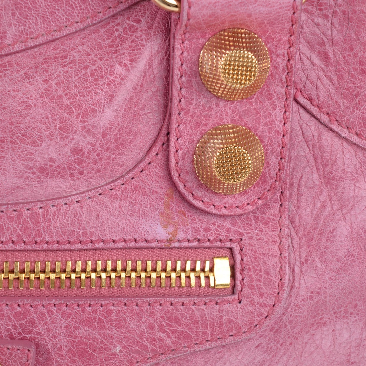 Agneau Giant 21 Gold Hardware City Framboise