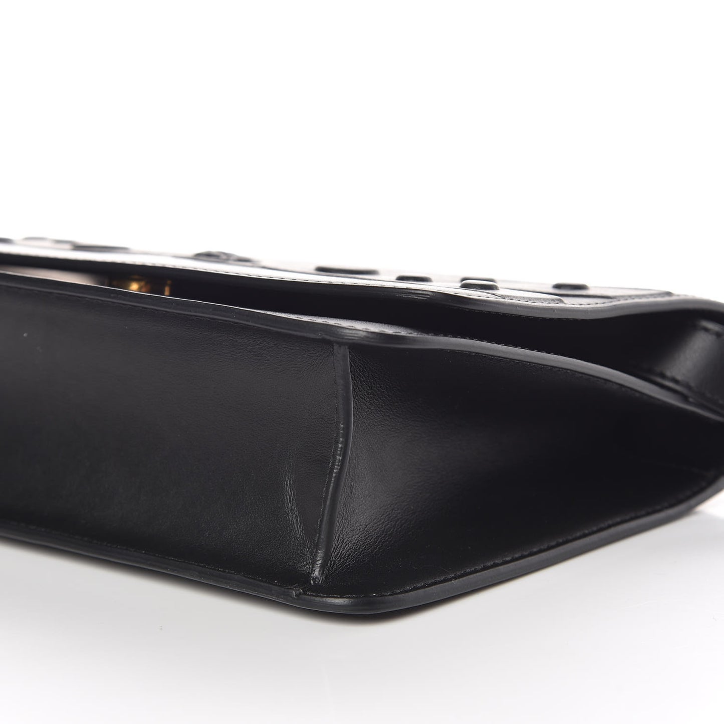 Calfskin Tribute X Shoulder Bag Black