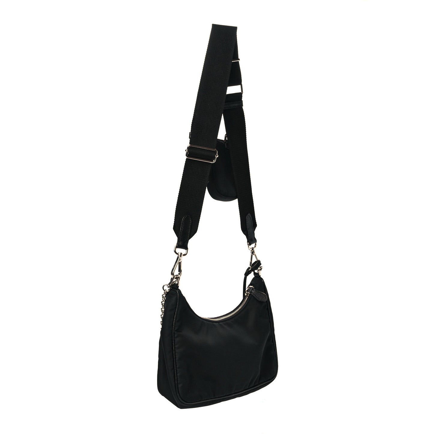 Nylon Re-Edition 2005 Shoulder Bag Black