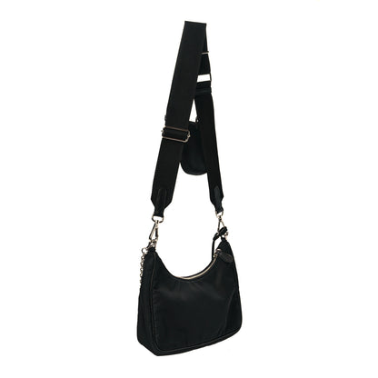 Prada Nylon Re-Edition 2005 Shoulder Bag Black 3 of 12
