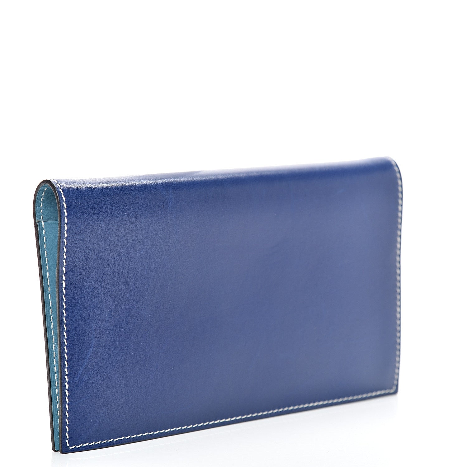 Hermes Box Vision II Agenda Cover Bleu Electrique Blue Jean 2 of 11