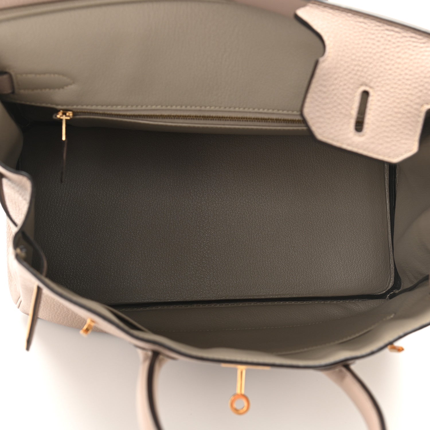 Hermes Togo Birkin 30 Gris Tourterelle 7 of 38