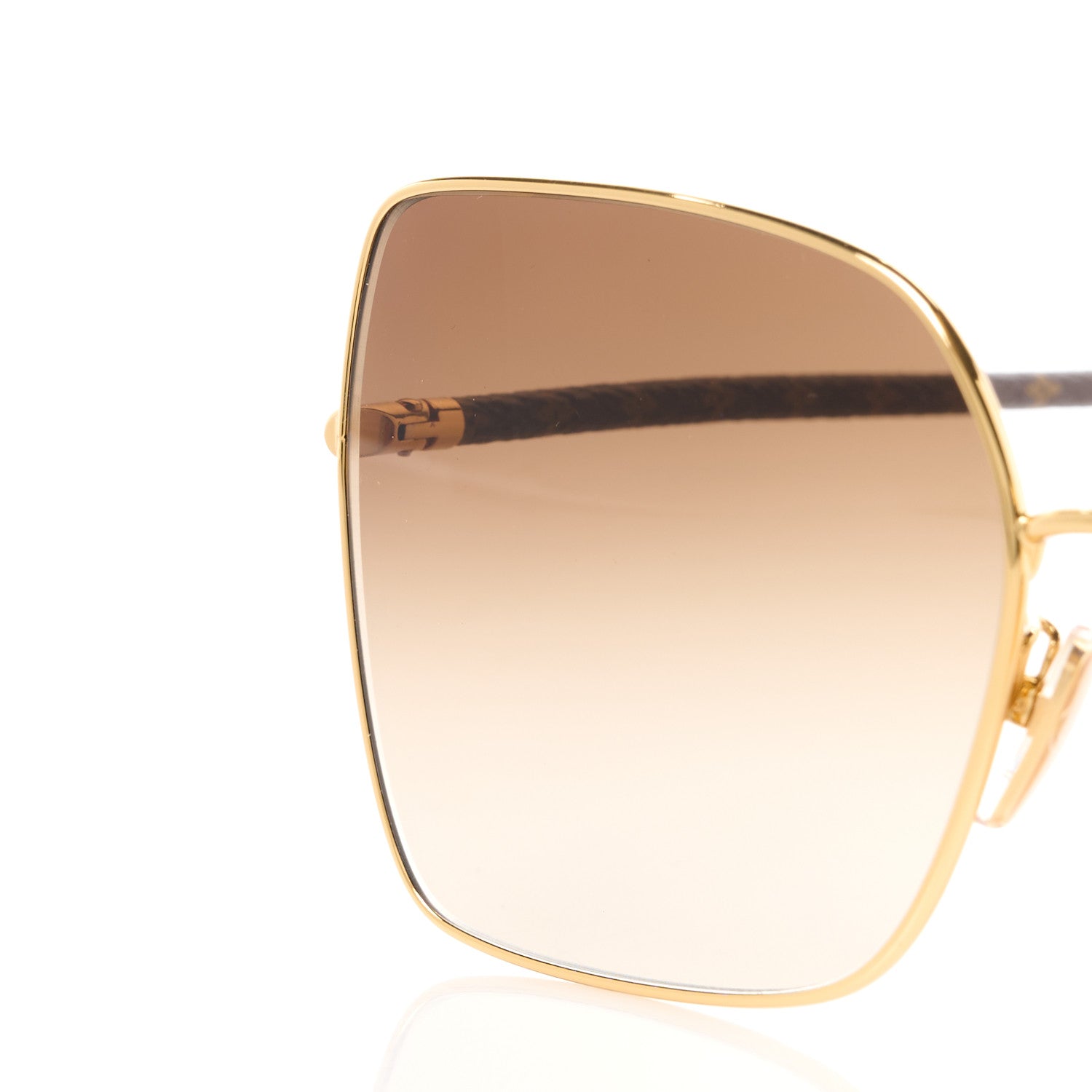 Louis Vuitton Monogram Metal LV First Square Sunglasses Z1928U 7 of 8