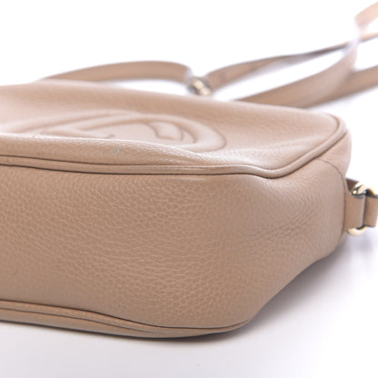 Gucci Pebbled Calfskin Small Soho Disco Bag Rose Beige 12 of 12