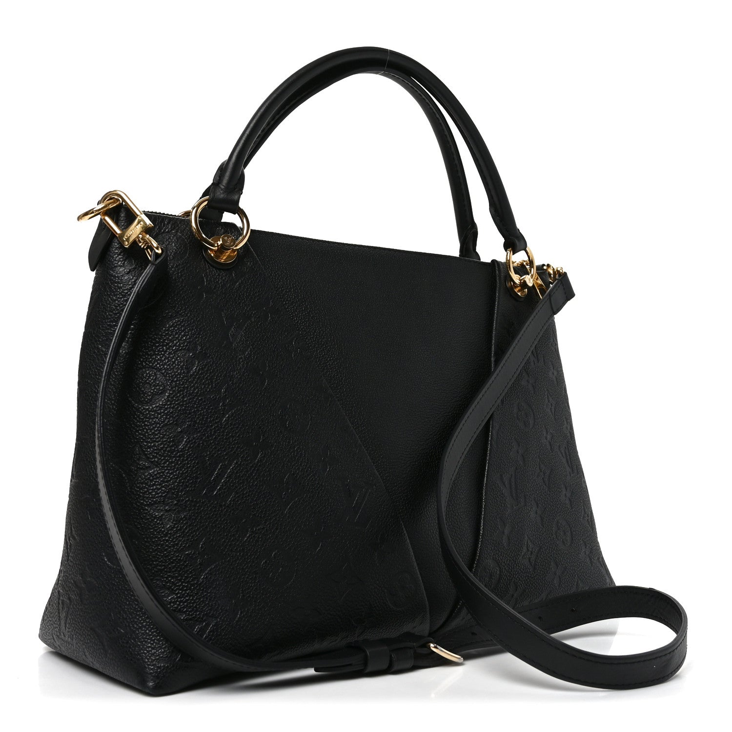 Louis Vuitton Empreinte V Tote MM Black 3 of 9