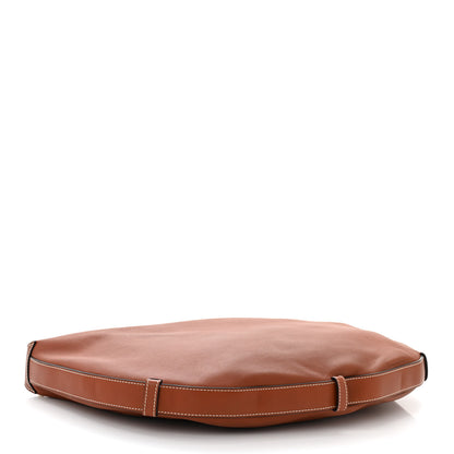 Celine Supple Calfskin Medium Strap Leandre Shoulder Bag Brown 4 of 13