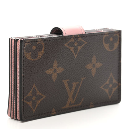 Louis Vuitton Monogram Gusset Card Holder Rose Ballerine 3 of 6