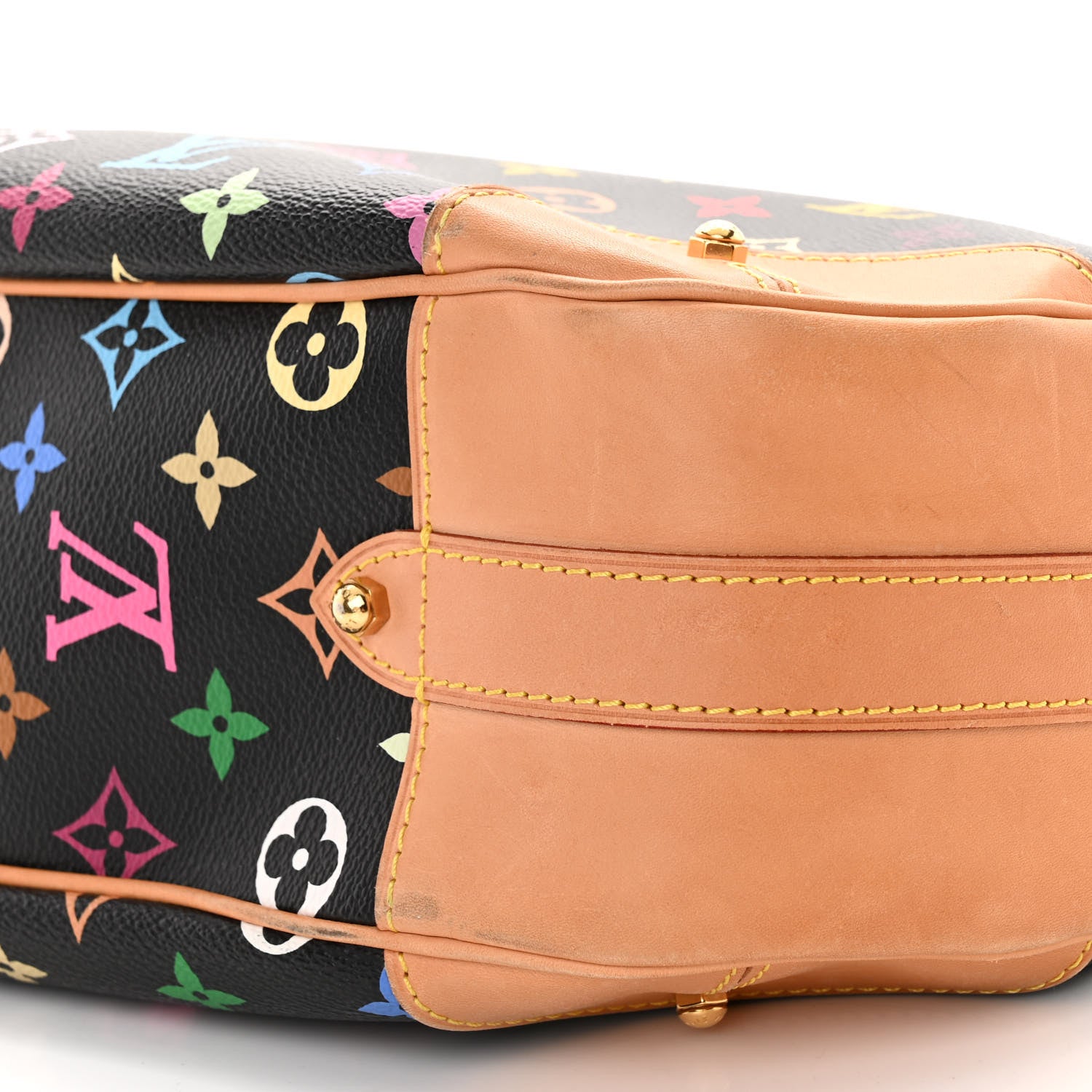 Louis Vuitton Monogram Multicolor Greta Black 9 of 9