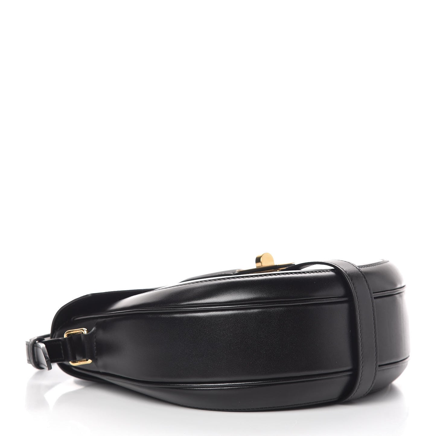 Satinated Calfskin Besace 16 Black