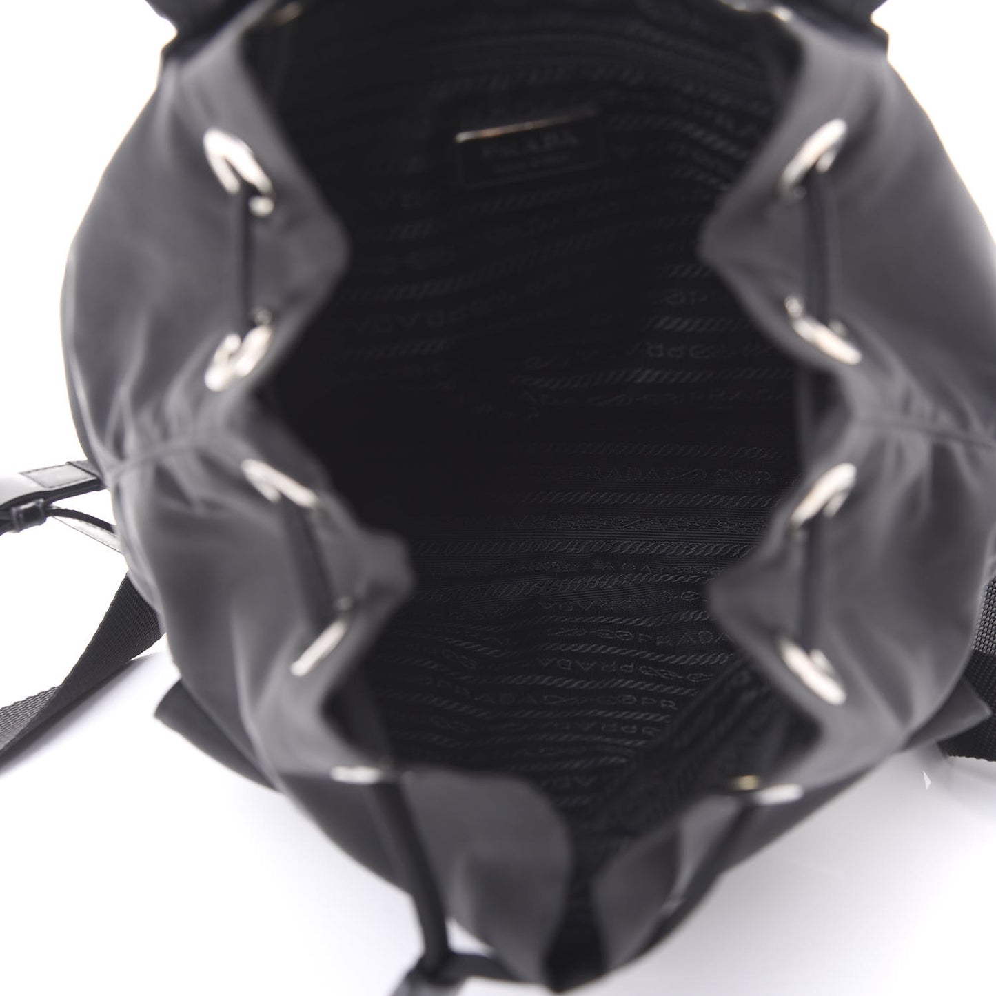 Nylon Vela Medium Backpack Black