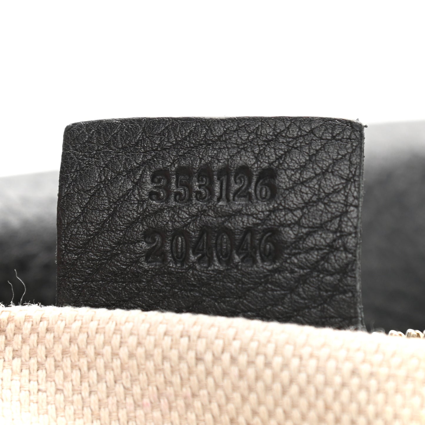 Pebbled Calfskin Medium Soho Bowler Black