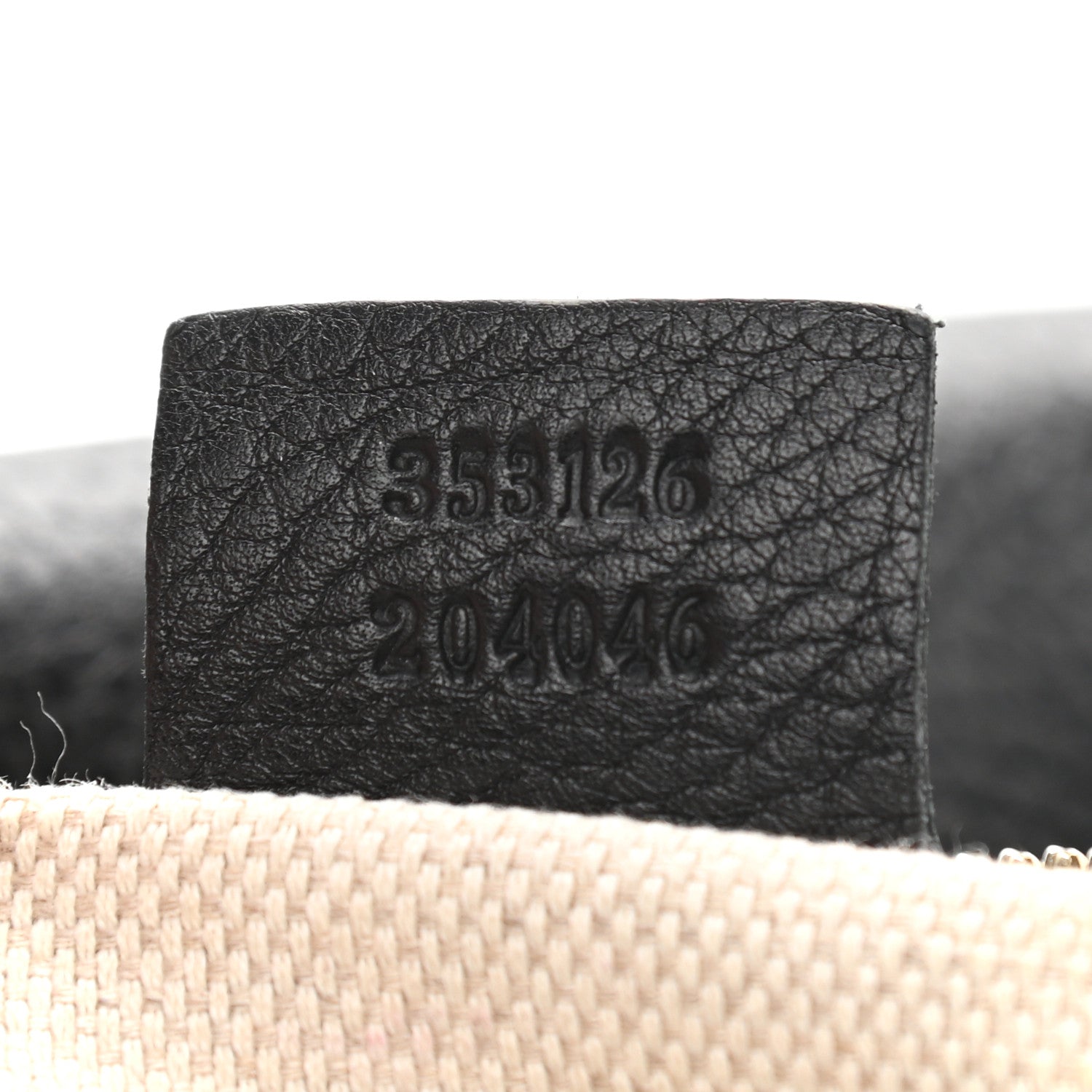 Gucci Pebbled Calfskin Medium Soho Bowler Black 7 of 12