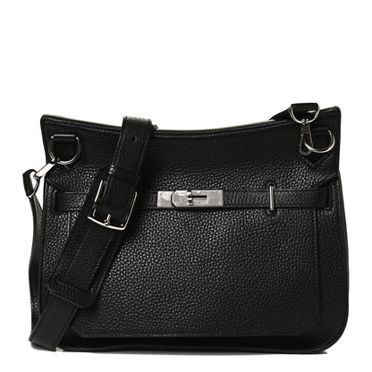 Hermes Taurillon Clemence Jypsiere 28 Black 1 of 20