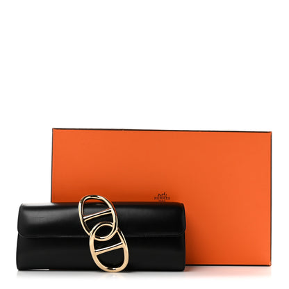 Hermes Box Egee Clutch Black 7 of 7