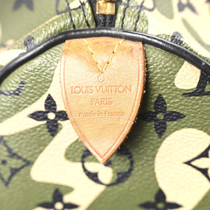 Louis Vuitton Monogramouflage Speedy 35 6 of 9