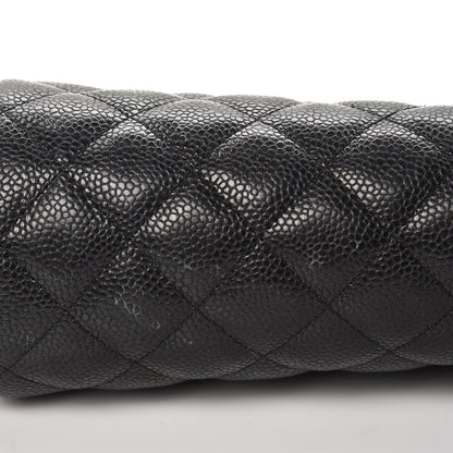 Chanel Caviar Quilted Timeless Clutch Black 9 of 11
