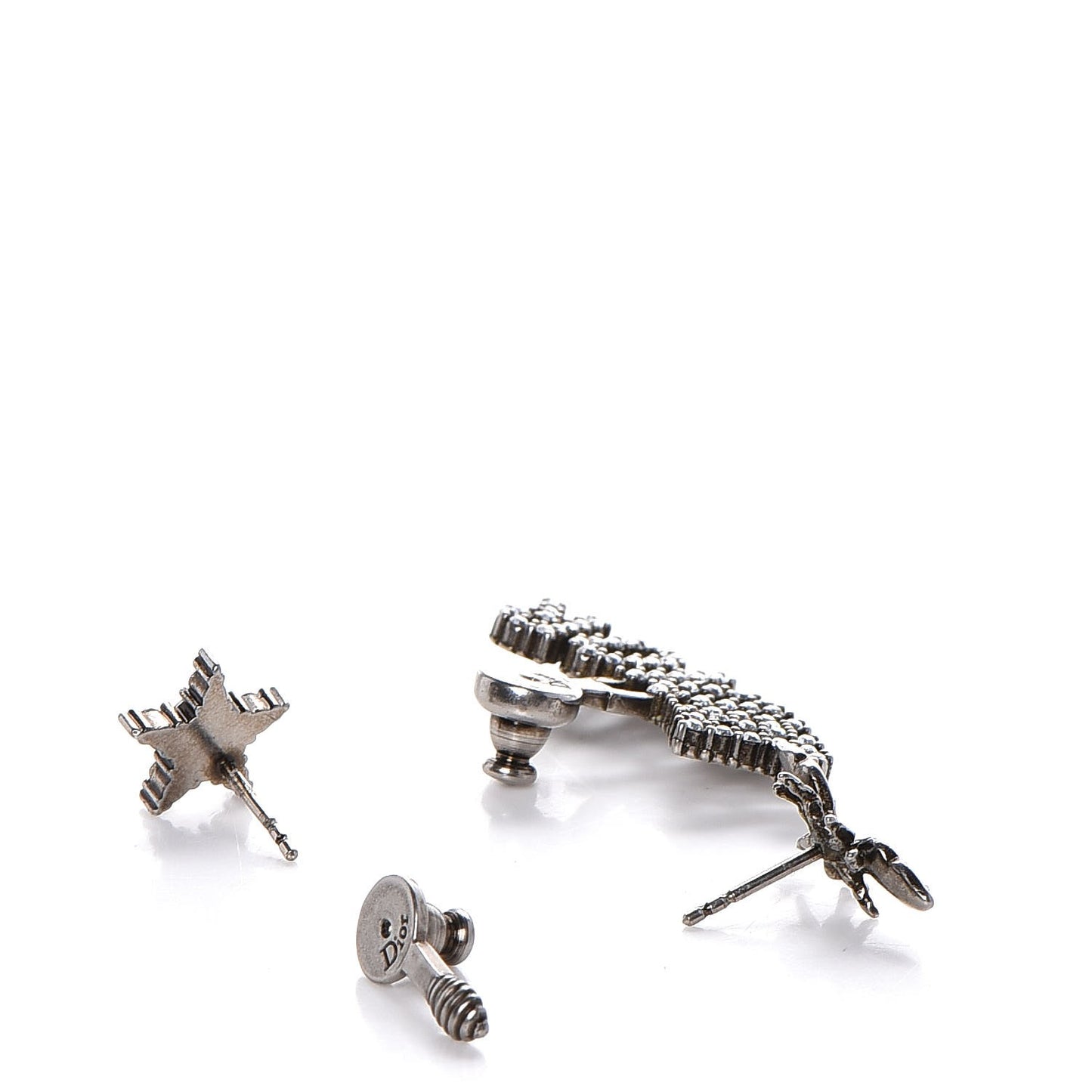 Palladium Crystal J'adior Earrings