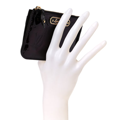 Louis Vuitton Vernis Key Pouch Amarante 2 of 7