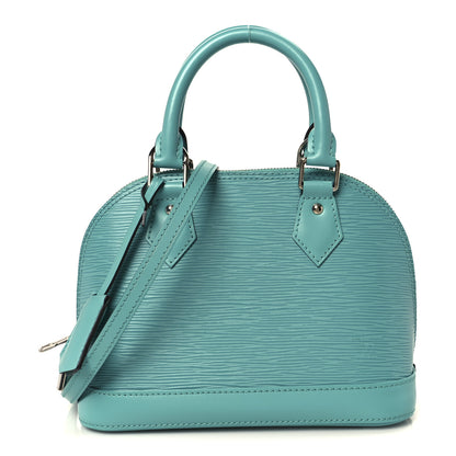 Louis Vuitton Epi Alma BB Turquoise 1 of 14