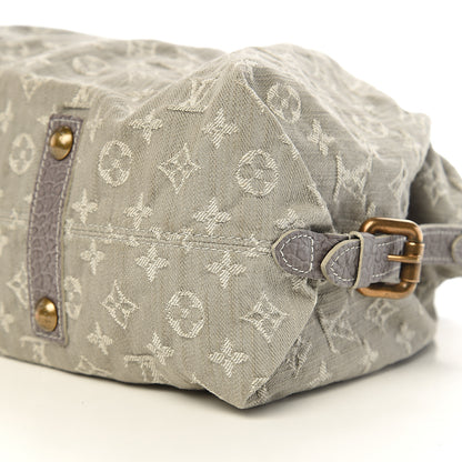 Louis Vuitton Denim Neo Cabby MM Grey 9 of 10
