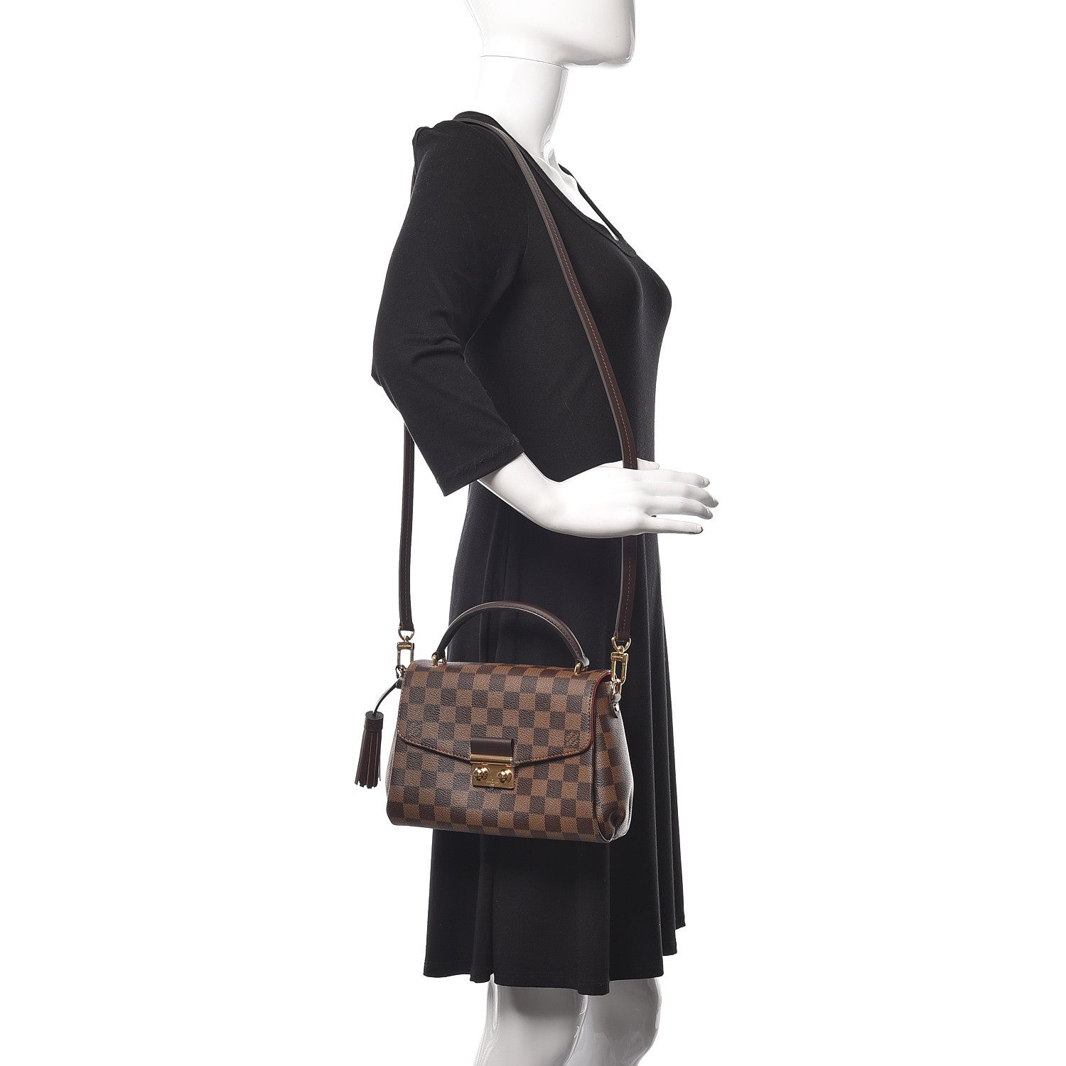 Louis Vuitton Damier Ebene Croisette 3 of 10