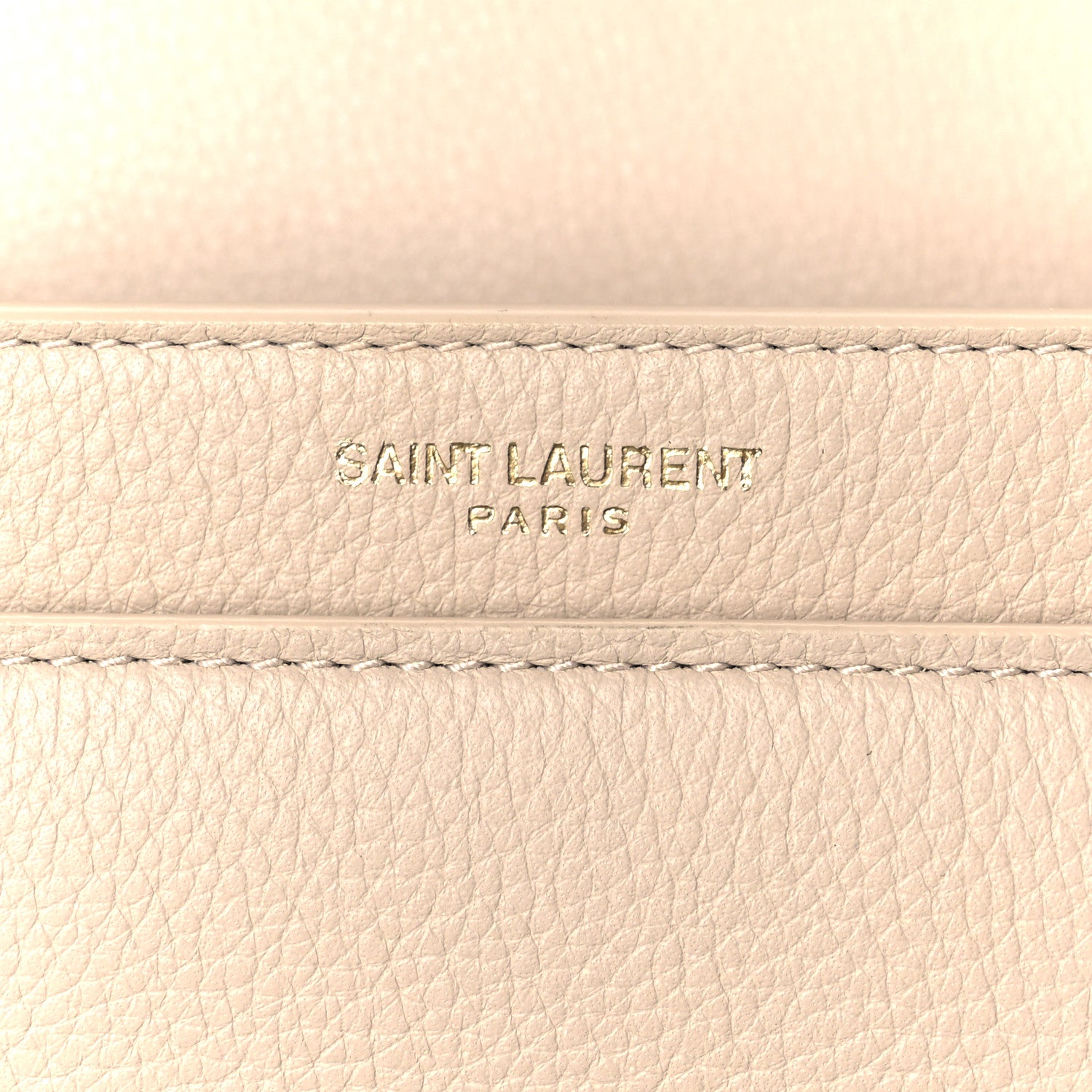 Saint Laurent Grained Calfskin Medium Monogram Sunset Beige 7 of 11