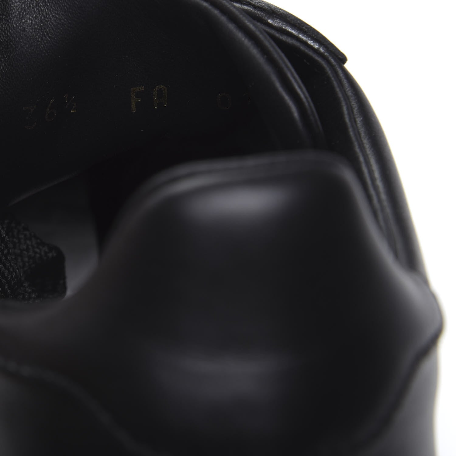 Louis Vuitton Calfskin Time Out Sneakers 36.5 Black 8 of 8