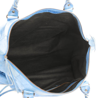 Balenciaga Chevre Classic Hardware Work French Bleu 7 of 11