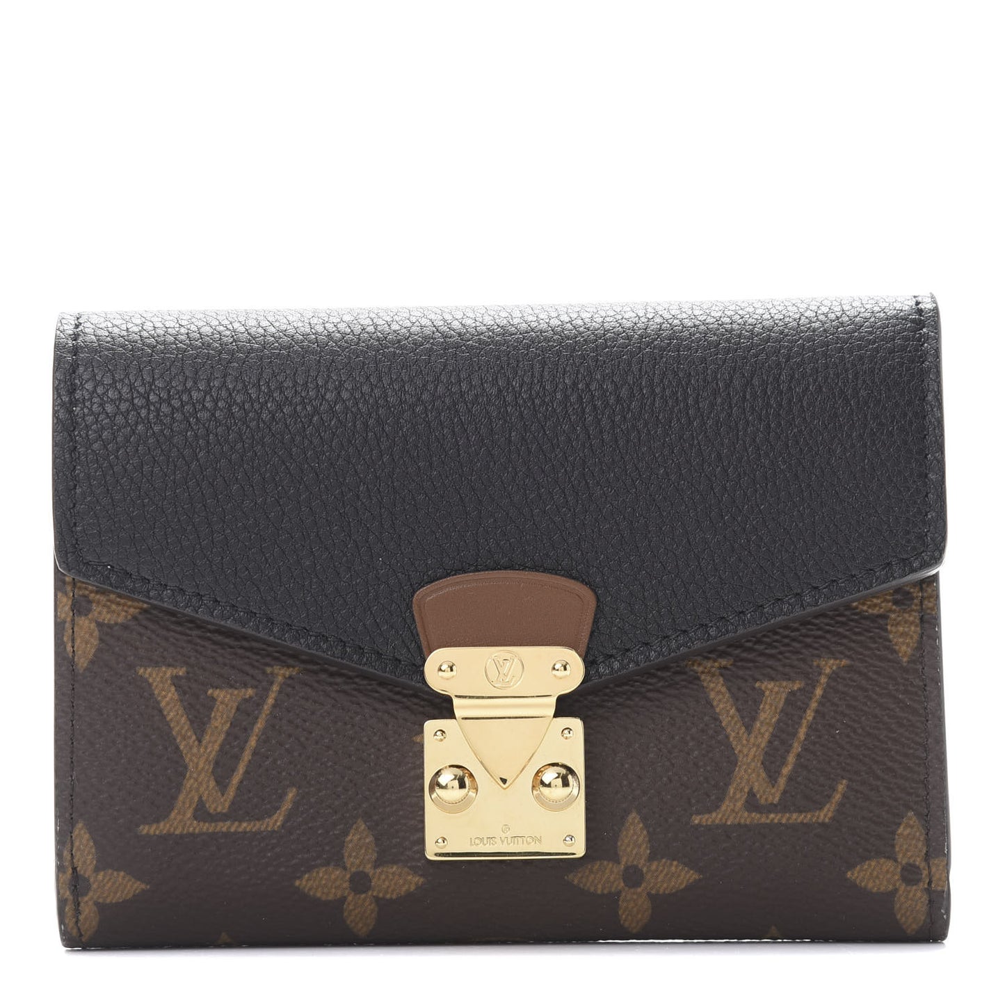 Monogram Pallas Compact Wallet NM Black