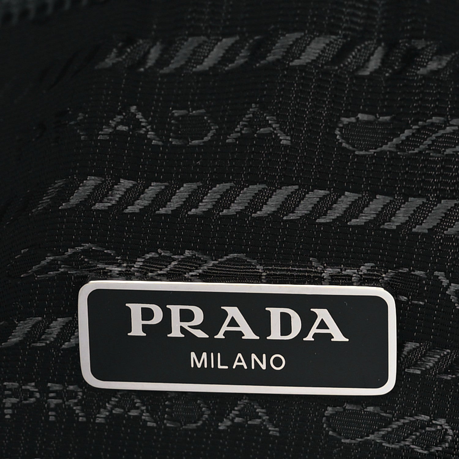 Prada Tessuto Nylon Mini Re-Edition 2000 Bag Black 6 of 10
