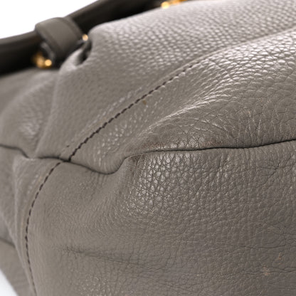 Miu Miu Vitello Daino Shoulder Bag Argilla 7 of 21