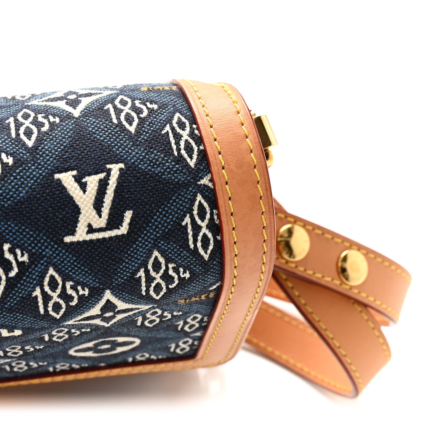 Louis Vuitton Jacquard Since 1854 Dauphine MM Blue 12 of 14