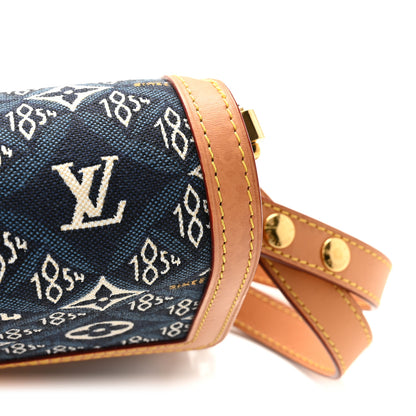 Louis Vuitton Jacquard Since 1854 Dauphine MM Blue 12 of 14
