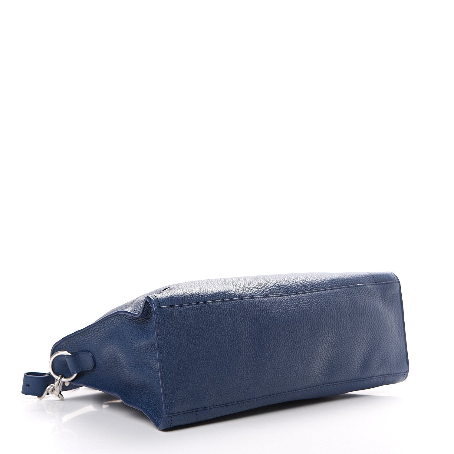 Balenciaga Veau Grana Perforated Blackout Hardware City Bleu Tanzanite 3 of 12