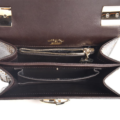 Gucci Python Small 1973 Top Handle Bag Yellow 5 of 8