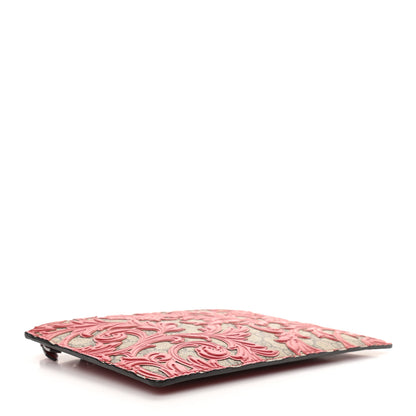 Gucci GG Supreme Monogram Arabesque Chain Pouch Hibiscus Red 4 of 9