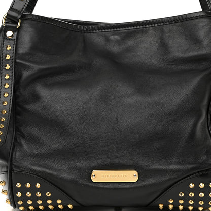 Burberry Lambskin Bridle Studs Small Canterbury Tote Black 9 of 12