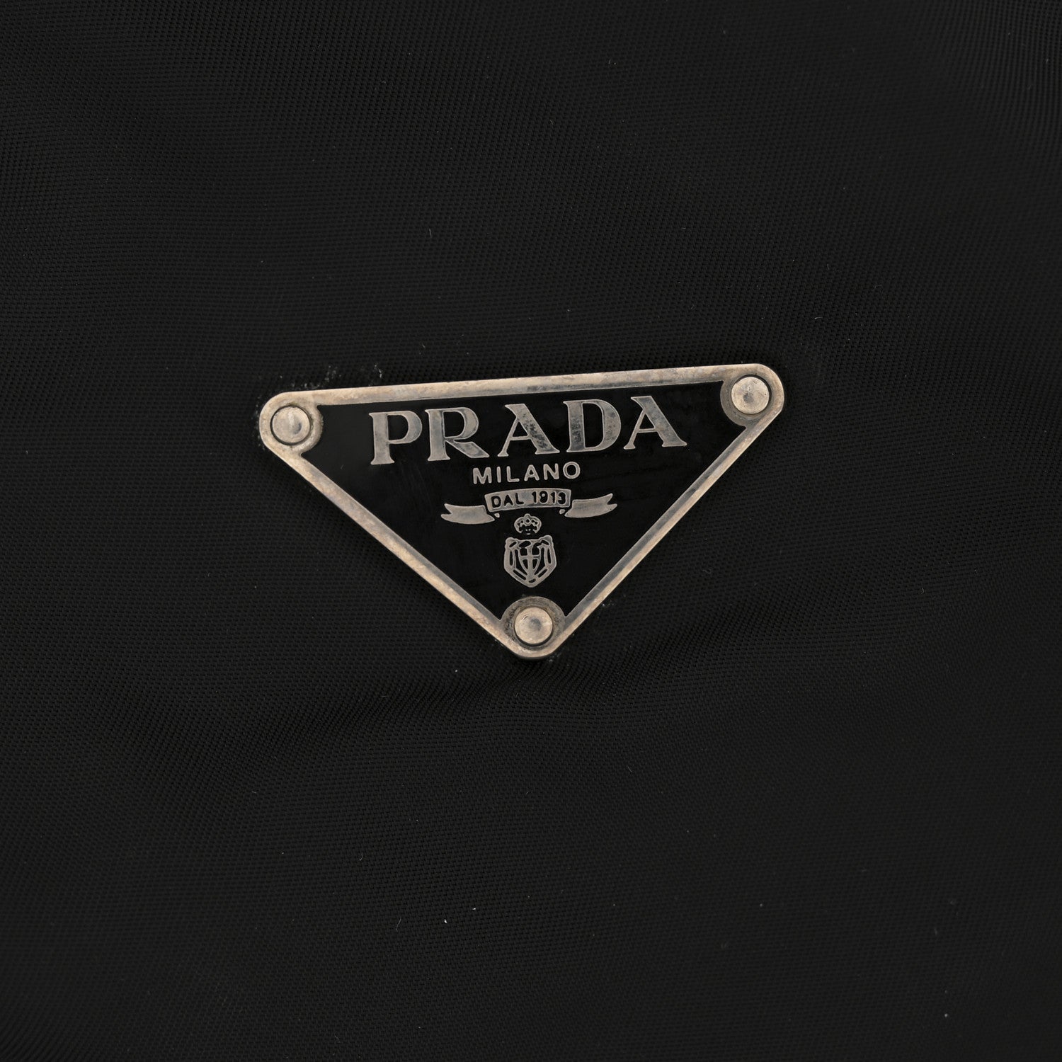 Prada Nylon Shoulder Bag Black 12 of 14