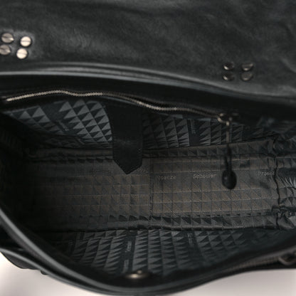 Proenza Schouler Lambskin Medium PS1 Satchel Black 5 of 9