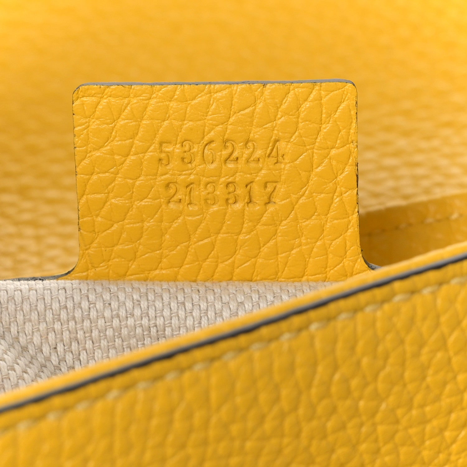 Gucci Cellarius Calfskin Medium Soho Flap Crossbody New Buttercup 7 of 9