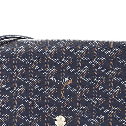Goyard Goyardine Plumet Wallet Clutch Navy 8 of 11