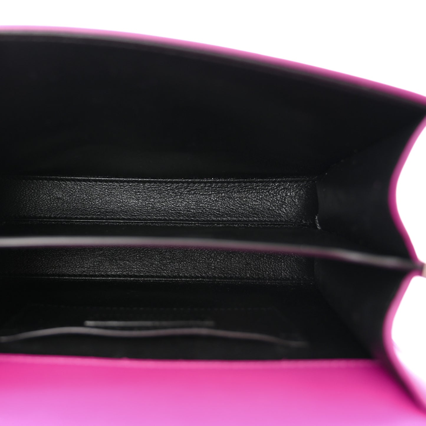 Calfskin Mini Classic Monogram Cassandra Top Handle Bag Electric Fuchsia
