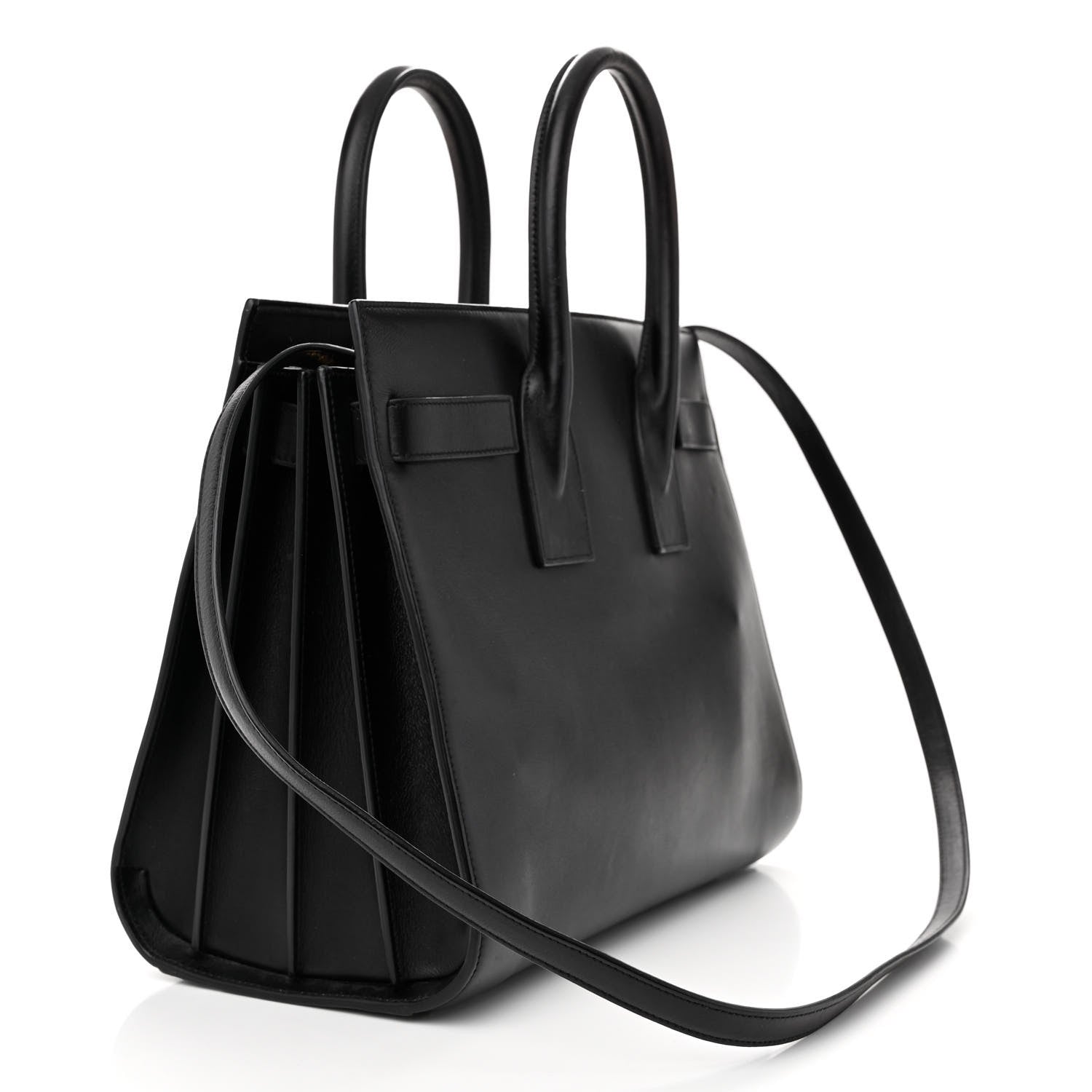 Saint Laurent Calfskin Small Sac De Jour Black 3 of 13