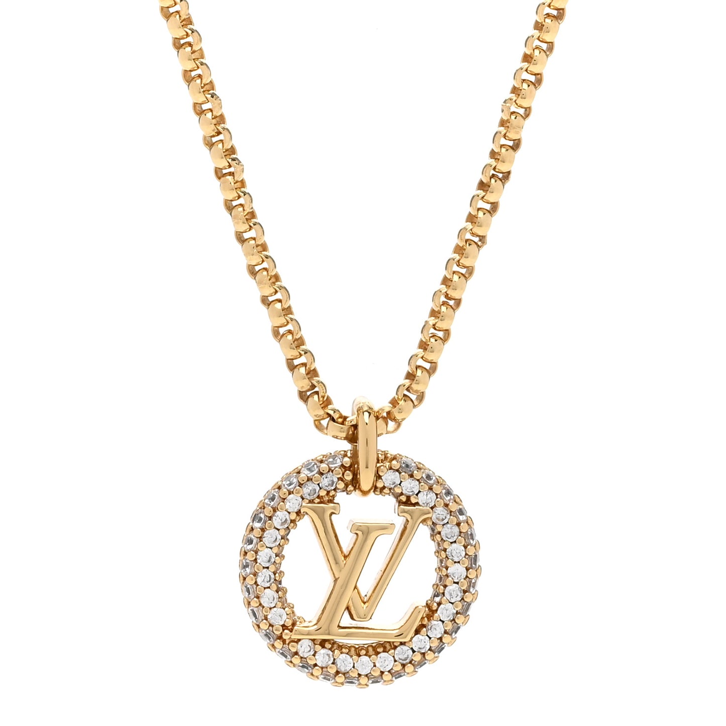 Metal Crystal Louise By Night Necklace